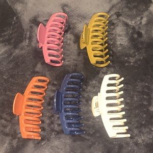 5 pack hair clips